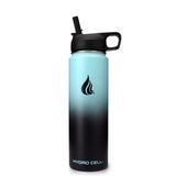 Teal/Black 24oz Wide