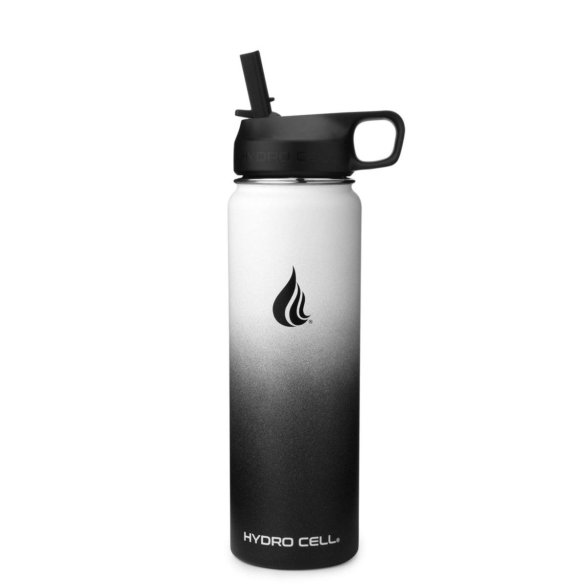 Black/White 24oz Wide