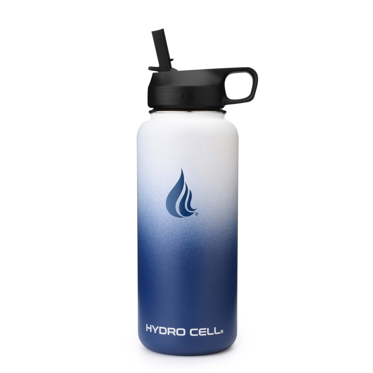 Navy/White 32oz Wide