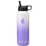Lavender/White 40oz Wide