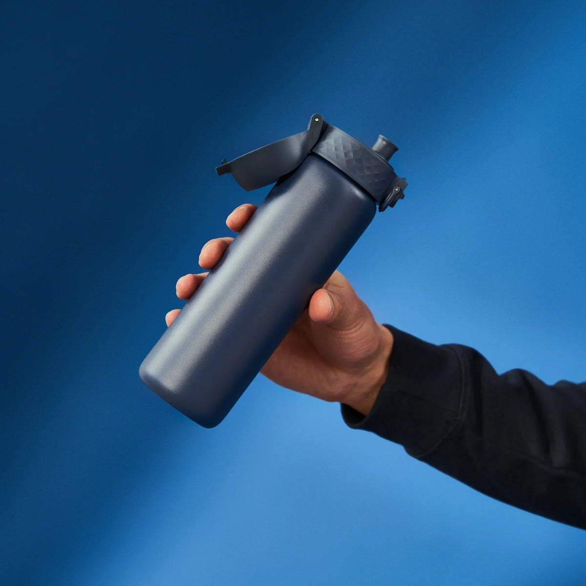 Leak Proof Slim Thermal Steel Water Bottle, Insulated, Ash Navy, 17oz