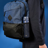 Leak Proof Slim Thermal Steel Water Bottle, Insulated, Ash Navy, 17oz