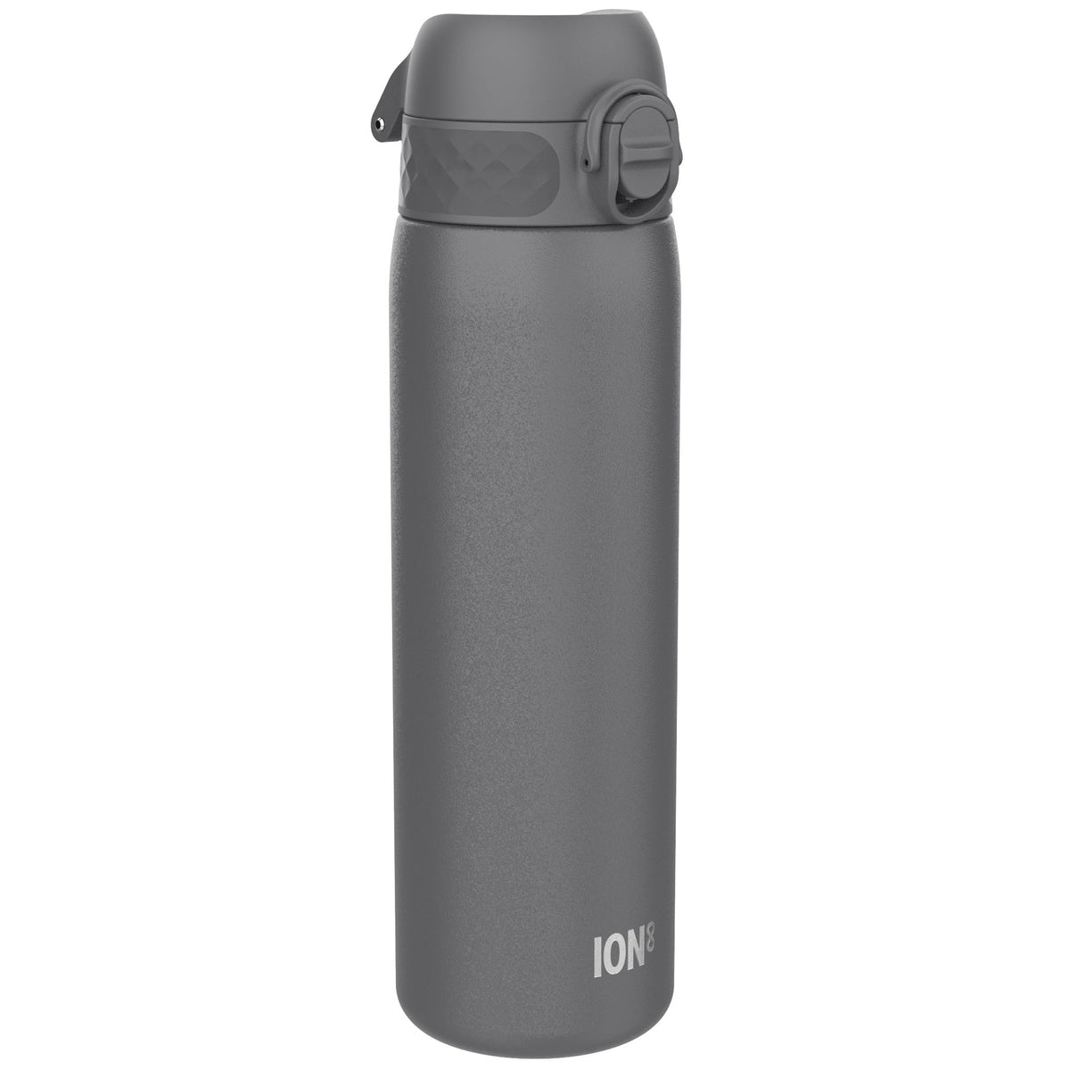 Leak Proof Slim Water Bottle, Stainless Steel, Gray, 20oz