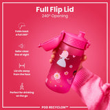 Leak Proof Kids Water Bottle, Recyclon, Princess, 12oz