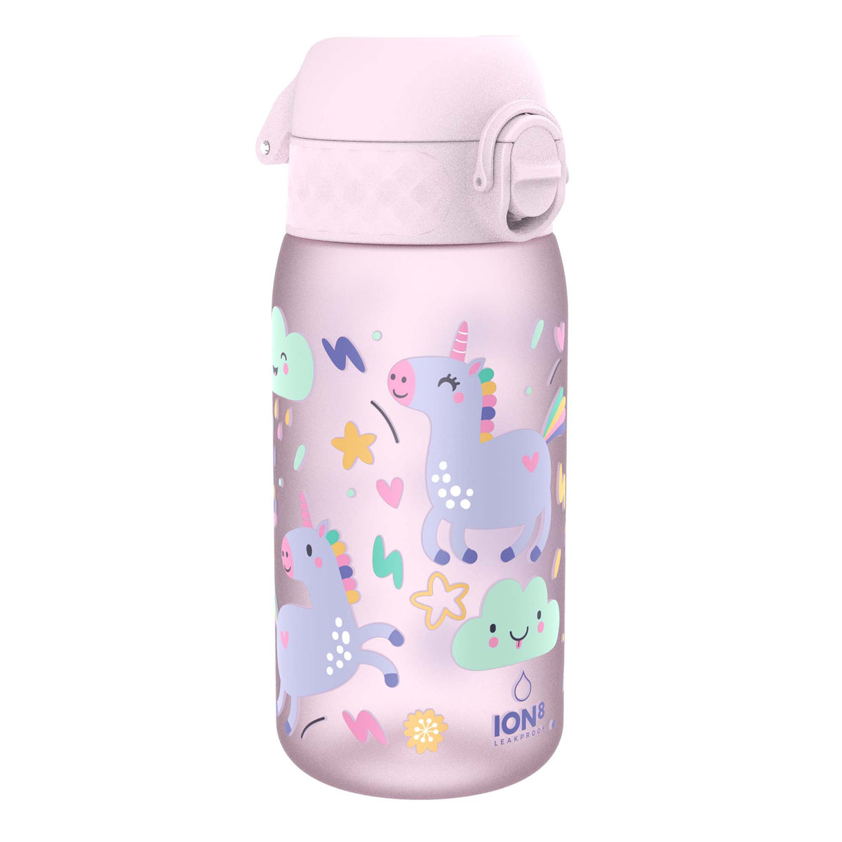 Leak Proof Kids Water Bottle, Recyclon, Unicorns, 12oz
