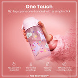 Leak Proof Kids Water Bottle, Recyclon, Unicorns, 12oz