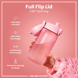 Leak Proof Kids Water Bottle, Recyclon, Rose Quartz, 12oz
