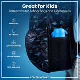 Leak Proof Kids Water Bottle, Recyclon, Blue, 12oz