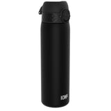 Leak Proof Slim Water Bottle, Recyclon, Black, 18oz