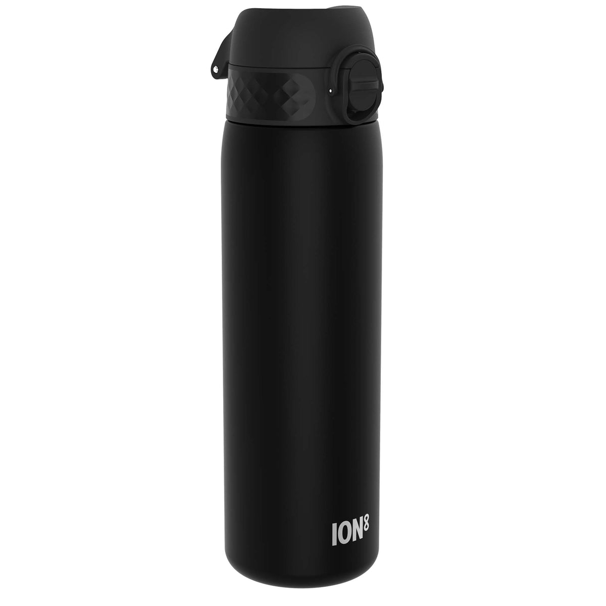 Leak Proof Slim Water Bottle, Recyclon, Black, 18oz