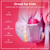 Leak Proof Kids Water Bottle, Recyclon, Pink, 12oz
