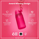 Leak Proof Kids Water Bottle, Recyclon, Pink, 12oz