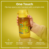 Leak Proof Kids Water Bottle, Recyclon, Snakes, 12oz