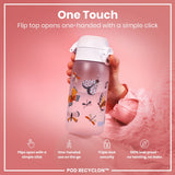 Leak Proof Kids Water Bottle, Recyclon, Butterflies, 12oz
