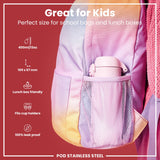 Leak Proof Kids Water Bottle, Stainless Steel, Lilac Dusk, 13oz