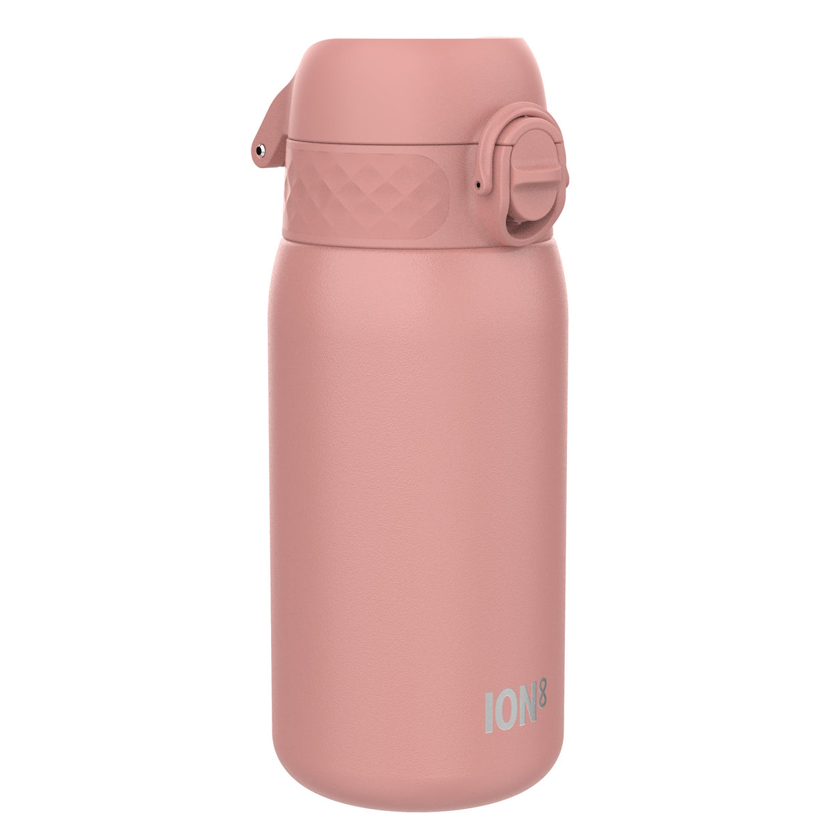 Leak Proof Kids Water Bottle, Stainless Steel, Ash Rose, 13oz
