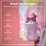 Leak Proof Slim Water Bottle, Recyclon, Unicorns, 18oz