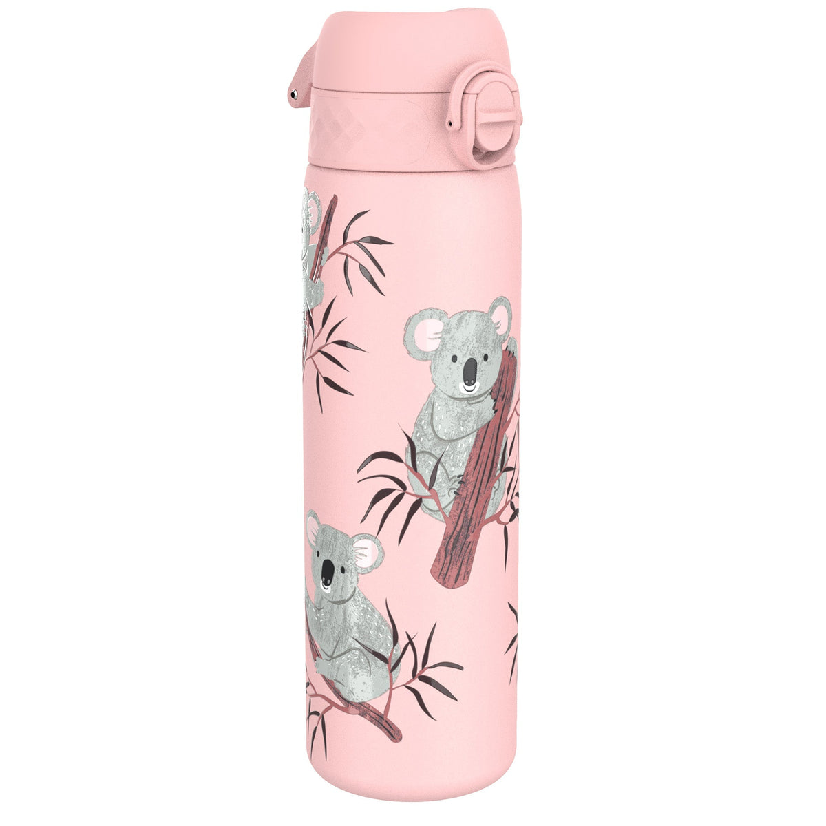 Leak Proof Slim Thermal Steel Water Bottle, Insulated, Koala, 17oz