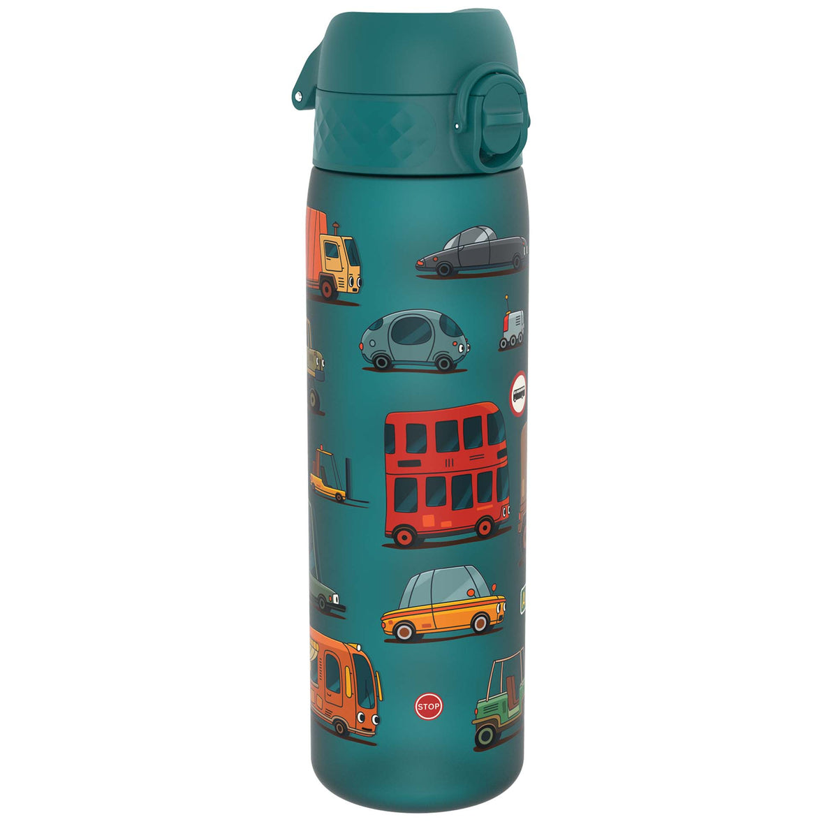 Leak Proof Slim Water Bottle, Recyclon, Automobile, 18oz