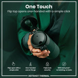 Insulated Steel, Travel Mug, Dark Green, 12oz