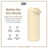 Insulated Steel, Travel Mug, Tuberose, 12oz