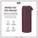 Insulated Steel, Travel Mug, Blackberry, 12oz