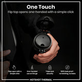 Insulated Steel, Travel Mug, Black, 12oz