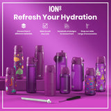 Leak Proof Slim Water Bottle, Recyclon, Princess, 18oz
