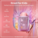 Leak Proof Kids Water Bottle, Recyclon, Rainbows, 12oz