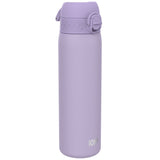 Leak Proof Slim Water Bottle, Stainless Steel, Light Purple, 20oz