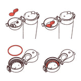 ION8 Leak Proof Water Bottle Accessory, Replacement Seals New Style