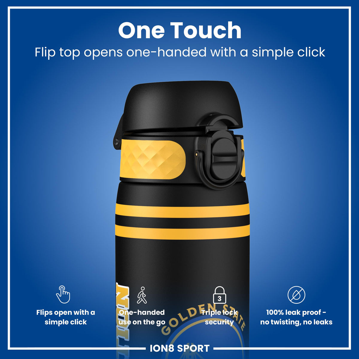 NBA x ION8, Recyclon, GS Warriors, 18oz