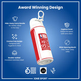 NBA x ION8, Insulated Steel Bottle, Toronto Raptors, 24oz