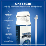 NBA x ION8, Insulated Steel Bottle, MN Timberwolves, 24oz