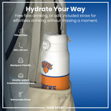 NBA x ION8, Insulated Steel Bottle, NY Knicks, 24oz