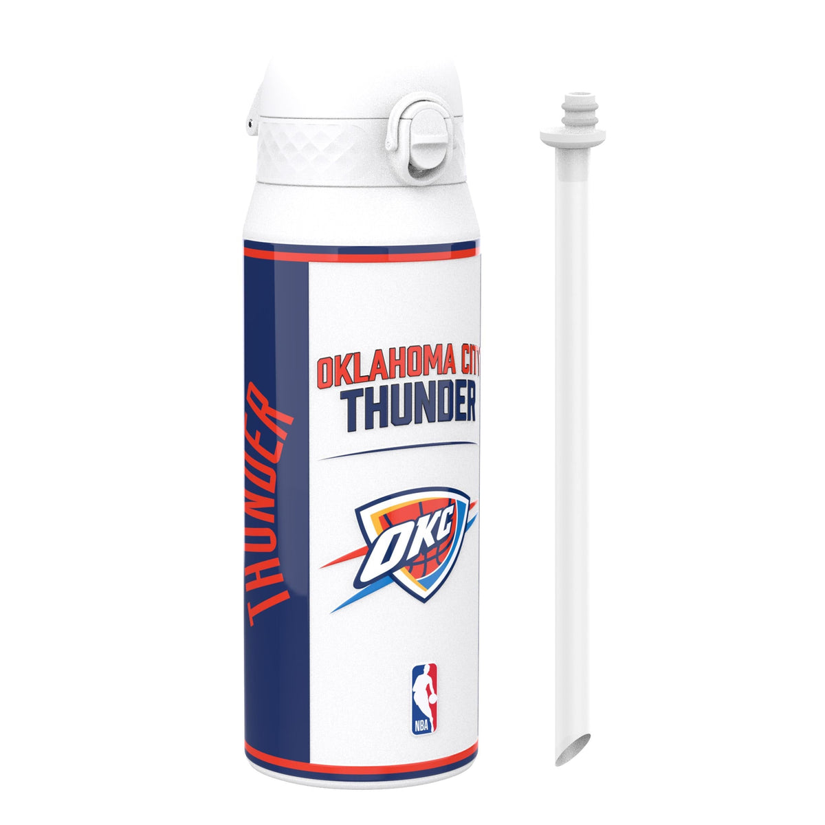 NBA x ION8, Insulated Steel Bottle, OK City Thunder, 24oz