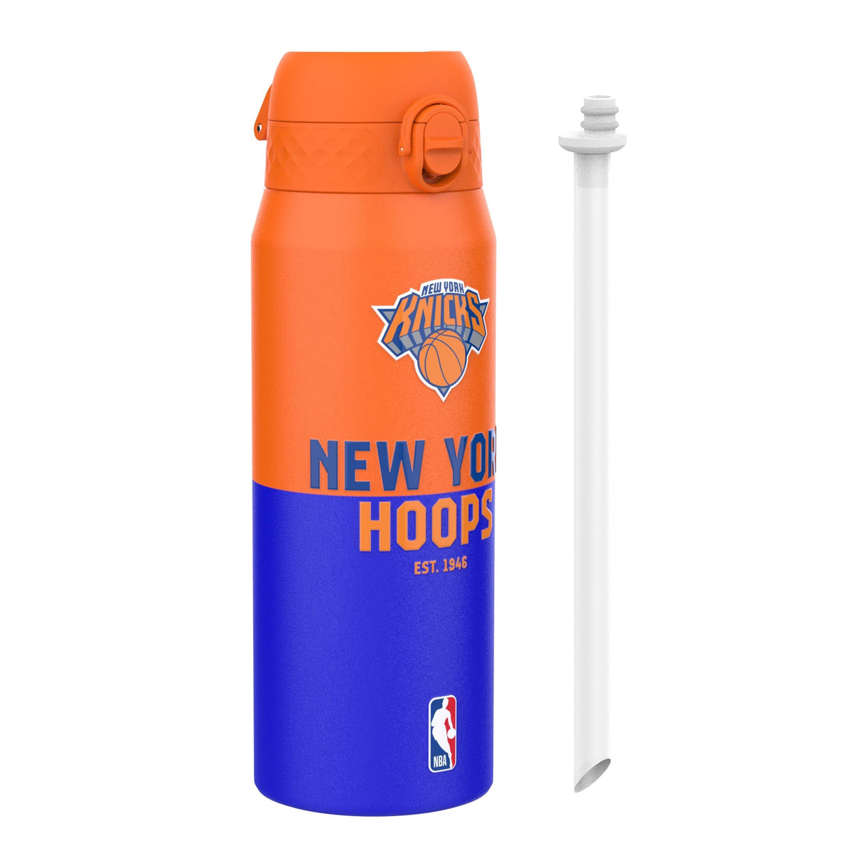 NBA x ION8, Insulated Steel Bottle, NY Knicks, 24oz