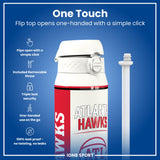 NBA x ION8, Insulated Steel Bottle, Atlanta Hawks, 24oz