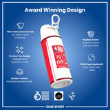 NBA x ION8, Insulated Steel Bottle, Atlanta Hawks, 24oz