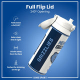 NBA x ION8, Insulated Steel Bottle, Memphis Grizzlies, 24oz