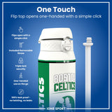 NBA x ION8, Insulated Steel Bottle, Boston Celtics, 24oz