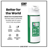 NBA x ION8, Insulated Steel Bottle, Boston Celtics, 24oz