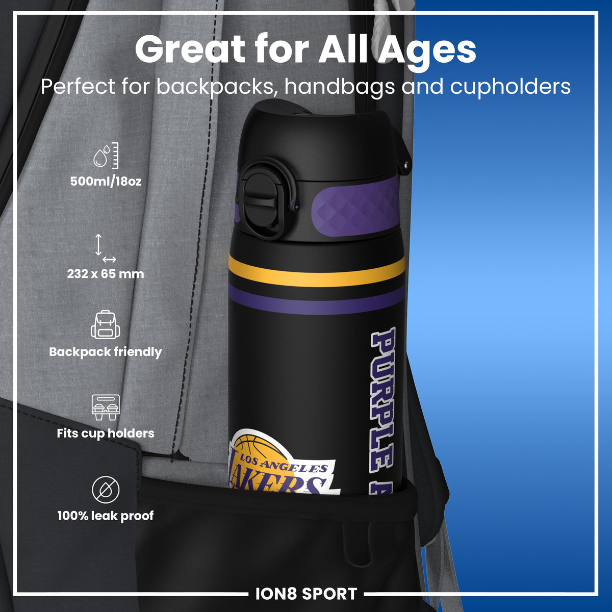 NBA x ION8, Recyclon, LA Lakers, 18oz