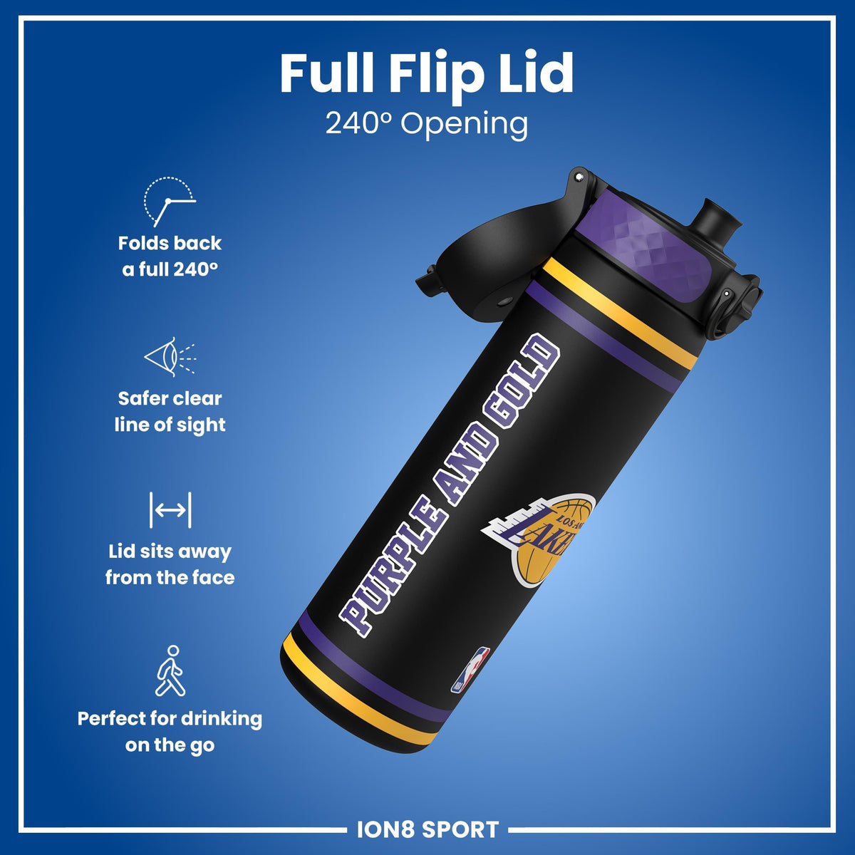 NBA x ION8, Recyclon, LA Lakers, 18oz