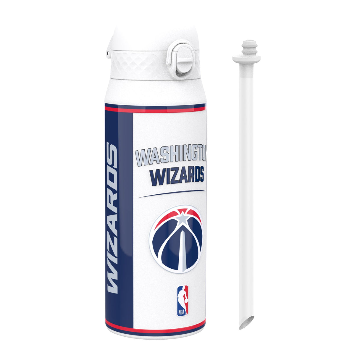 NBA x ION8, Insulated Steel Bottle, D.C Wizards, 24oz