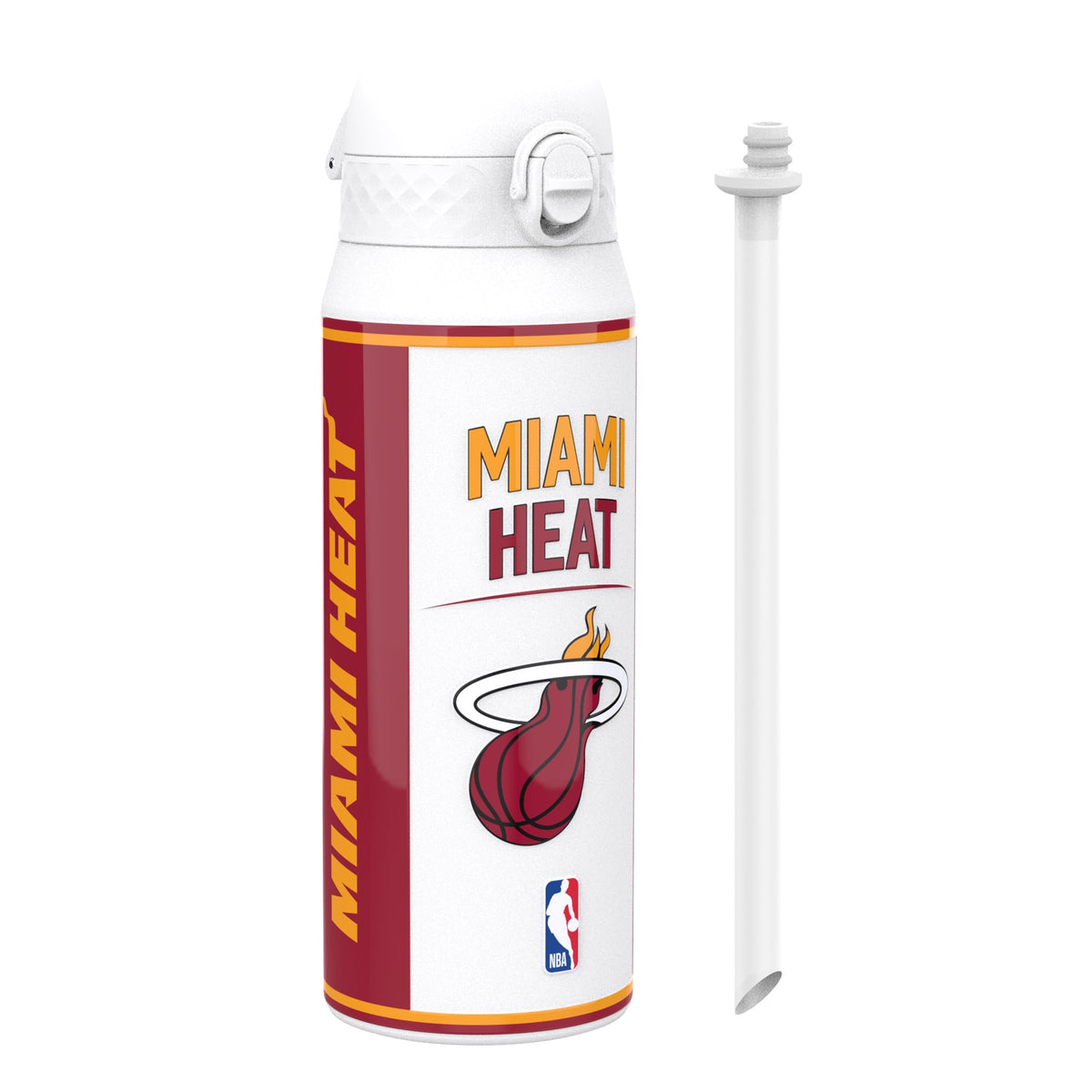 NBA x ION8, Insulated Steel Bottle, Miami Heat, 24oz
