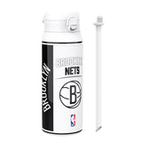 NBA x ION8, Insulated Steel Bottle, Brooklyn Nets, 24oz