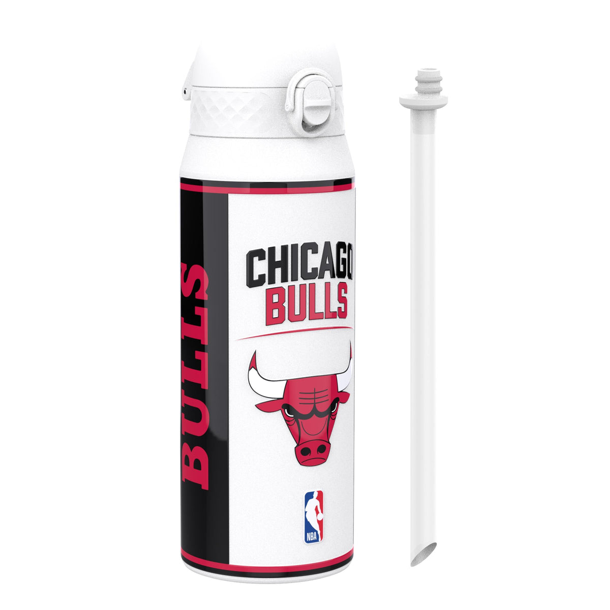 NBA x ION8, Insulated Steel Bottle, Chicago Bulls, 24oz