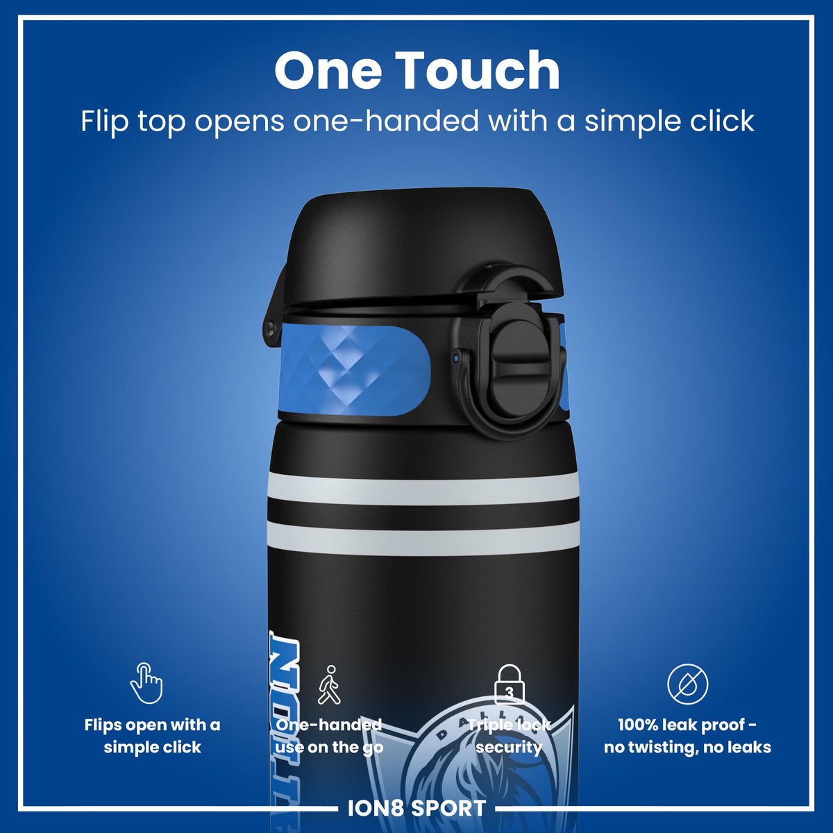 NBA x Ion8 Sports, Recyclon, Dallas Mavericks, 18oz