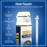 NBA x ION8, Insulated Steel Bottle, Denver Nuggets, 24oz